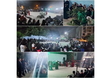 استقبال پرشور و کم سابقه مردم شریف شهرستان چهارباغ استان البرز از اجرای نمایش مذهبی